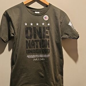 Olive Green‎ Kids Graphic T-Shirt